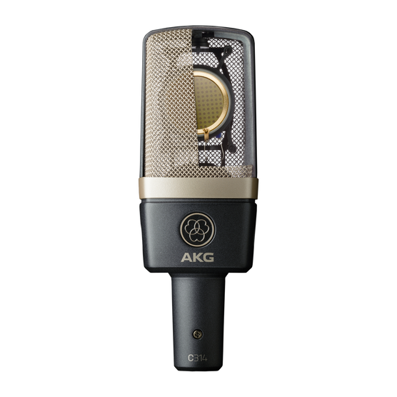 C314 PROFESSIONAL MULTI-PATTERN CONDENSER MICROPHONE